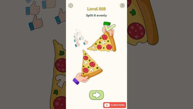 Dop 2 Level 383 Split it evenly walkthrough #Shorts смотреть онлайн