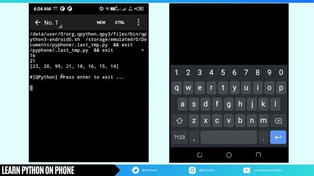 Python on Phone: 20 List Insert Method in Python #Python #PythononPhone смотреть онлайн