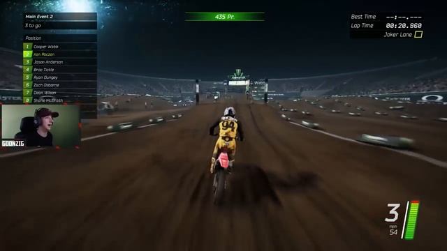 MONSTER ENERGY CUP as KEN ROCZEN - MONSTER ENERGY SUPERCROSS: the Official Videogame смотреть онлайн