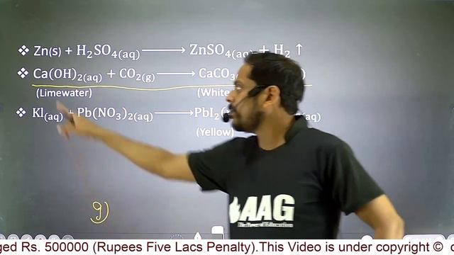 #04 Chemistry l Class 10th l Chapter1 l To make equations more informative l Hussain sir l AAG смотреть онлайн