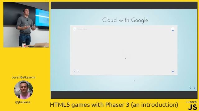 LeedsJS - Jusef Belkasemi - HTML5 games with Phaser 3 (an introduction) смотреть онлайн