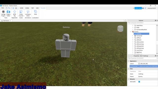 How to put clothes on a dummy (roblox studio) смотреть онлайн