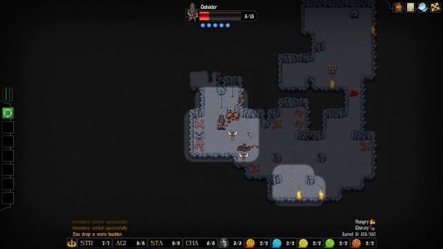 Rogue's Tale - это однопользовательская пошаговая игра про прохождению подземелий смотреть онлайн