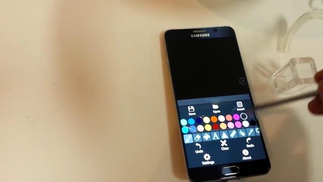 Galaxy Note 5 и FP sDraw смотреть онлайн