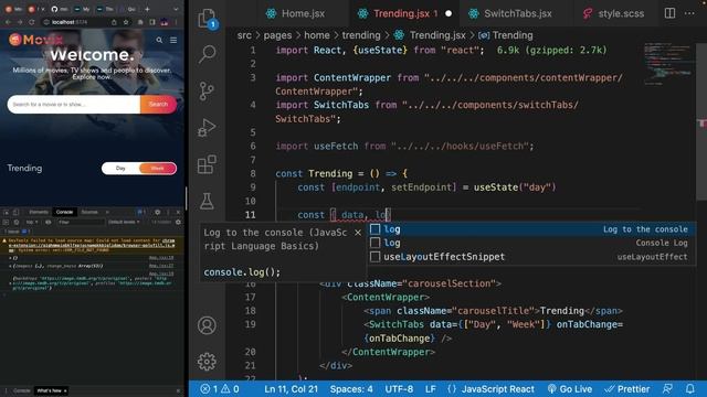 Build & Deploy Movix Single Page Web Application with React & Redux Full Course | Fully Responsive смотреть онлайн