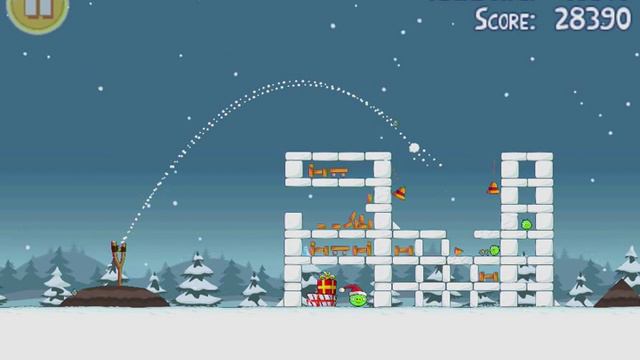 Angry Birds Seasons - Season`s Greedings 1-17 смотреть онлайн