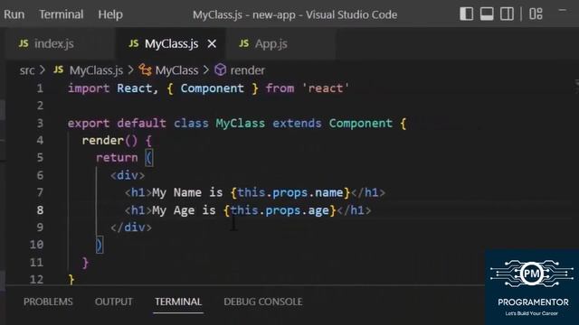 13 | Props With Class Component | React Class Component | React Props | React JS | JS (Hindi/Urdu) смотреть онлайн