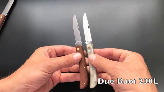 Складные карманные ножи Due Buoi и Vesco
