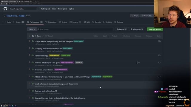 Community Issues/PRs and Merging Branches // Game Engine series смотреть онлайн