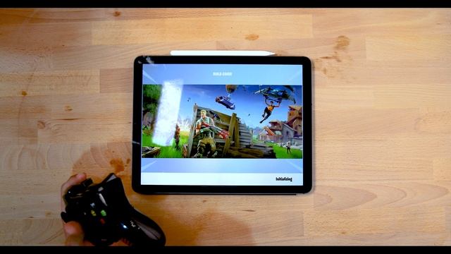 ايباد برو 2018 تجربة فورت نايت و ببجي و بجهاز التحكم смотреть онлайн