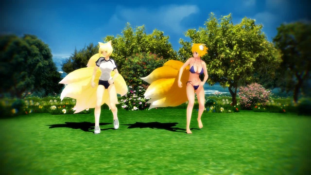 MMD - ZVX - № 14 - Ran yakumo and Ran ZVX смотреть онлайн