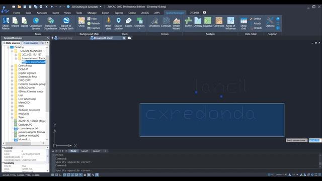 Tutorial Spatial Manager para ZWCAD: Como Importar um Levantamento Topográfico смотреть онлайн