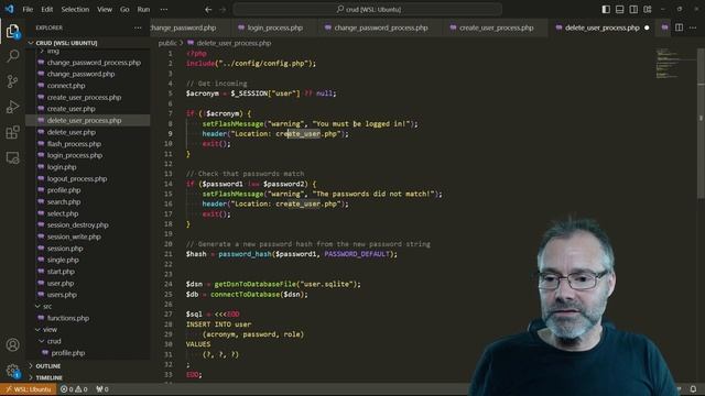 webtec kmom06 tisdagszoom (8/8) - Övning CRUD med PHP PDO SQLite - DELETE D i CRUD смотреть онлайн