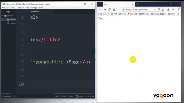 Web Design & Development Sinhala Course Lesson 11 | HTML Links смотреть онлайн