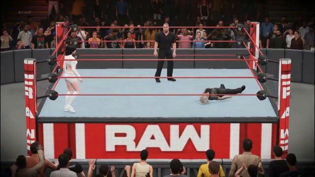 WWE RAW. 18 Elimination. 1 Lap. 2 Fight. Vera Zykova vs. Allefsina смотреть онлайн