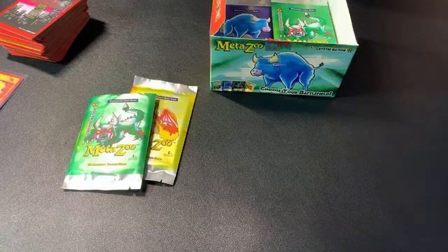 Opening a MetaZoo Cryptid Nation1st edition booster box live- Mothman hunt? смотреть онлайн