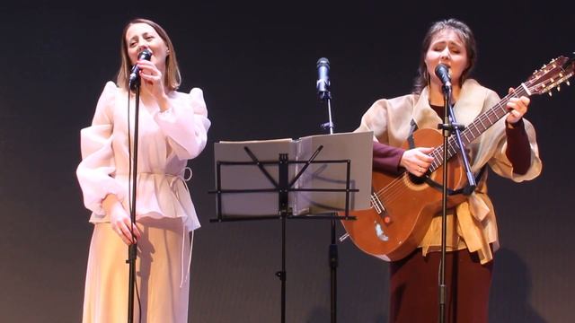 "Белым снегом" - Анна Сучкова и Любовь Казанцева, СПб, 2023 смотреть онлайн