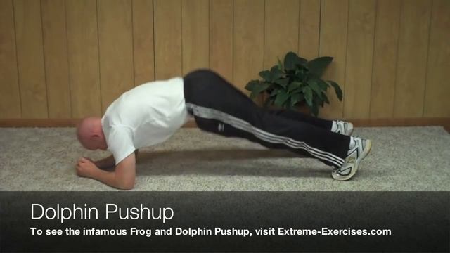 Dolphin Pushup Exercise-UNKNOWN and CRAZY core exercise смотреть онлайн