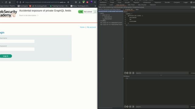 Accidental exposure of private GraphQL fields | Hacking GraphQL | #graphql #security смотреть онлайн