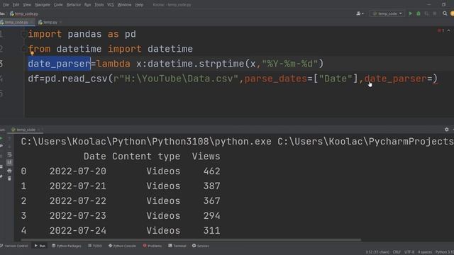 Simple Moving Average (SMA) in Python Pandas + Plotting смотреть онлайн