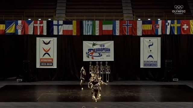 SENIOR TEAM CHEER JAZZ SLOVENIA. ICU EUROPEAN CHEERLEADING CHAMPIONSHIPS 2023. смотреть онлайн