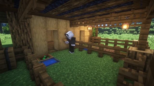 Minecraft | Barn Tutorial | How to Build a Simple Barn смотреть онлайн