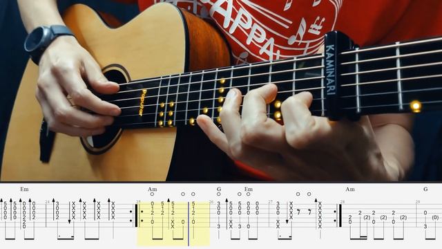 Squid Game. Red Light Green Light. Doll Song. Guitar Cover. TABS смотреть онлайн
