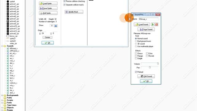 Урок 0.  Game Maker 8 - Знакомство с интерфейсом