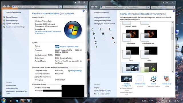 Windows 7 Home-[WinAero: Aero Patch 1.4] смотреть онлайн