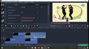 Работа с хромакеем в Movavi Video Suite