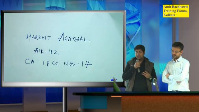 Interview of CA IPCC Nov 17 Topper AIR 2, 6, 7, 42, 45, 46 at Amit Bachhawat Training Forum Part-3 смотреть онлайн