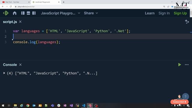 [#17] Push, Pop, Shift & Unshift Array in JavaScript | JavaScript Tutorials in Hindi | 2023 смотреть онлайн
