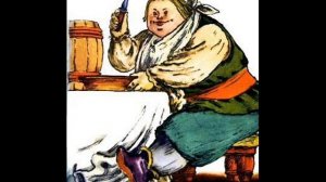 Робин Бобин кое-как подкрепился натощак:   Стих