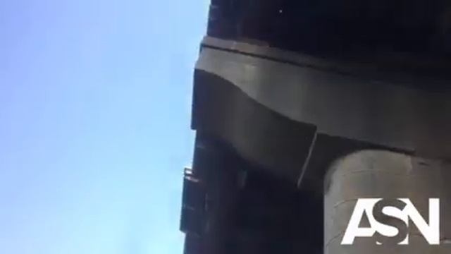 Повреждения на опоре моста Патона в Киеве смотреть онлайн