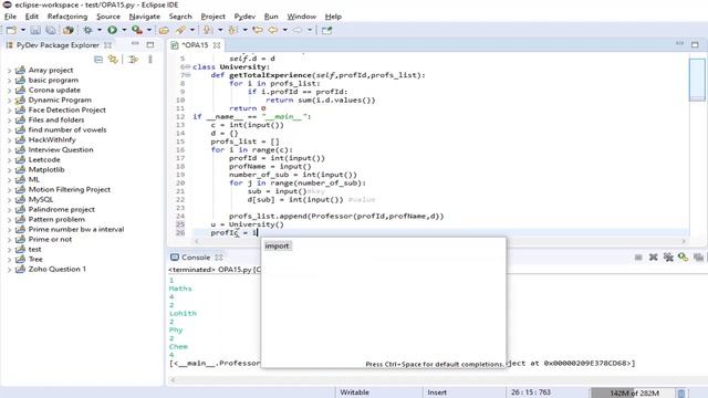 TCS Xplore Online Proctored Assessments Python Solution | TCS Xplore OPA Python Solution May 15 смотреть онлайн