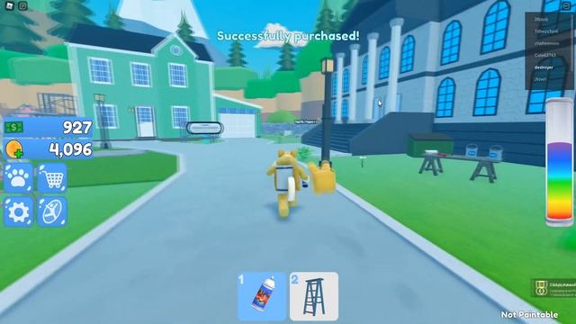 ЗАЛИПАТЕЛЬНЫЙ СИМУЛЯТОР РИСОВАНИЯ! ОТ НУБА ДО ПРО ЗА 5 МИНУТ! ROBLOX PAINT SIMULATOR смотреть онлайн