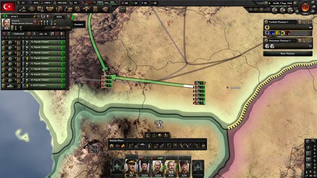 Hearts of iron 4 + RT56 - Ottoman Empire part 6 Attack the Allies смотреть онлайн