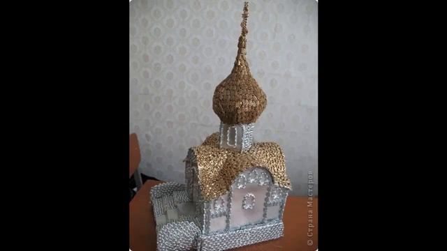 Церковь Храм из пластиковых бутылок своими руками смотреть онлайн