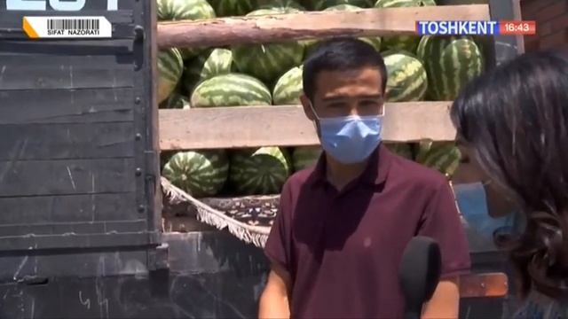 Sifat Nazorati | Тарвуз сифати қандай текширилади? [16.07.2021]