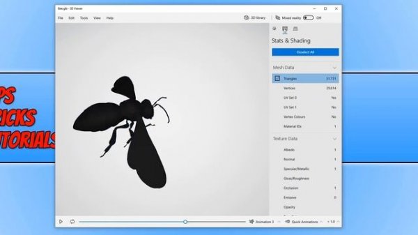 3D Viewer Inspect & View 3D Models In Windows 10