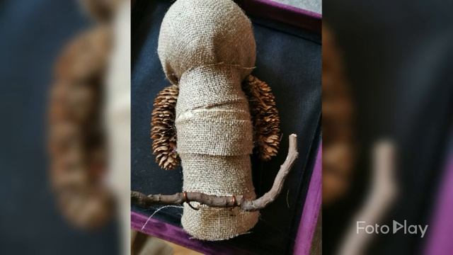 Сова из шишек ? (слайд шоу)