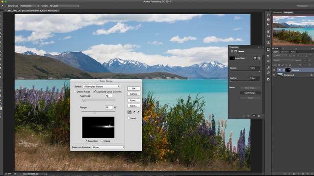 Photoshop Tutorial: How to selectively increase vibrance and saturation смотреть онлайн