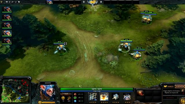 Meepo Blink Poof / Tutorial Dota 2 смотреть онлайн
