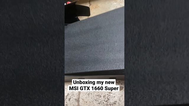 MSI GTX 1660 Super unboxing experience смотреть онлайн