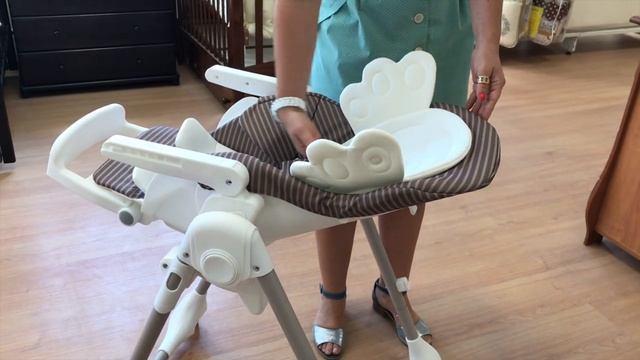 Стульчик для кормления Happy Baby Wingy смотреть онлайн