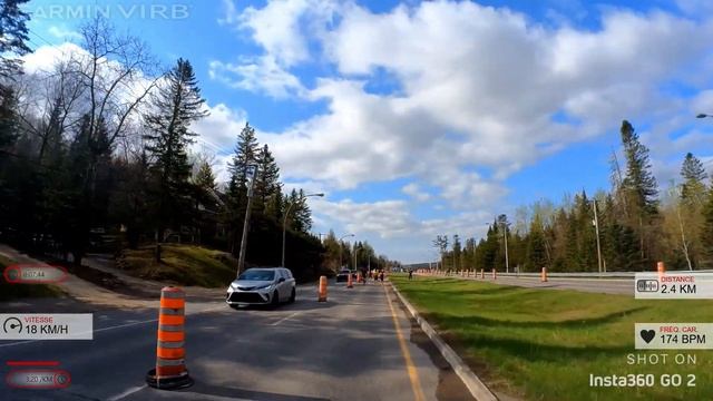 5k route Clinique du Coureur (vue de l'intérieur) 13 mai 2023 смотреть онлайн