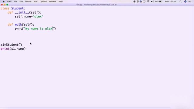 49-Class and Object|Here I'm The Set Of Skills|python tutorials for absolute beginners смотреть онлайн