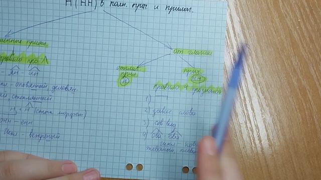 Н и НН в полных прилагательных и причастиях//Русский Язык Без Круциатуса смотреть онлайн