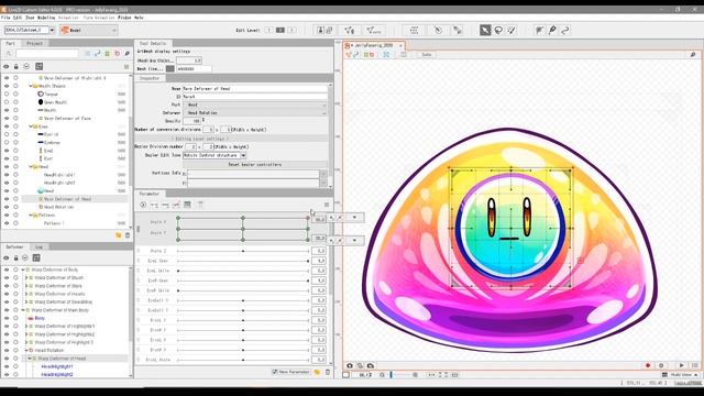 Parameter Basics (Angle X, Y and Z) - Live2D Beginners Guide (Pt.4) смотреть онлайн