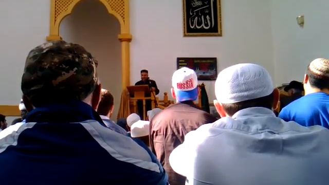 Ахмат Урусов. Праздничная молитва по окончанию поста (1 - часть) смотреть онлайн